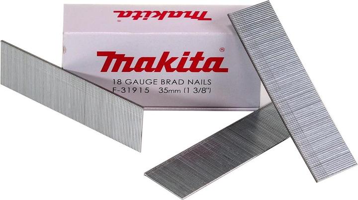 Actual product image Makita Upset head nail Brads 35 mm 5000 pieces galvanized ( F-31915 ) for nailer DBN500/AF50