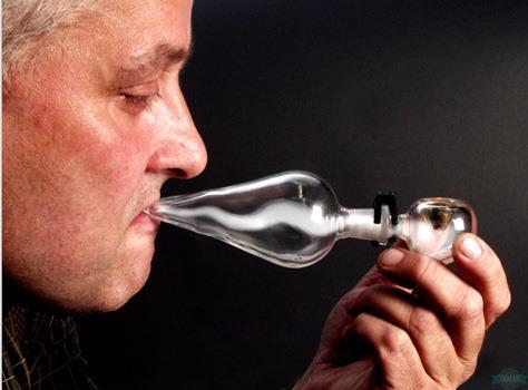 Image du produit Black Leaf Pipe en verre Jet Flash Set