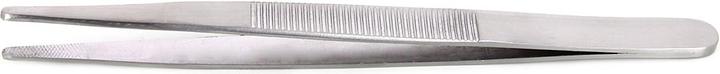 Actual product image Rs Pro C-steel tweezers,,, Tip Straight, Rounded Fluted, 145 mm