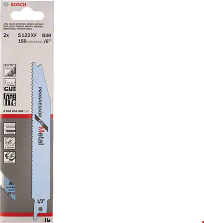 Image du produit Bosch Professional Zubehör Lame de scie sabre S 123 XF, Progr
