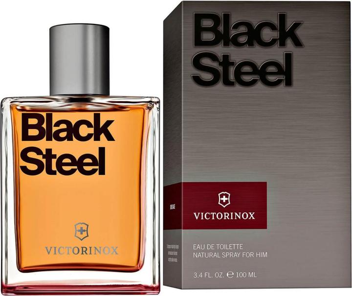 Actual product image Victorinox Black Steel (Eau de toilette, 100 ml)