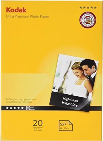 Actual product image Kodak Ultra Premium Photo Paper White Glossy (280 g/m², 13 x 18 cm, 20 x)