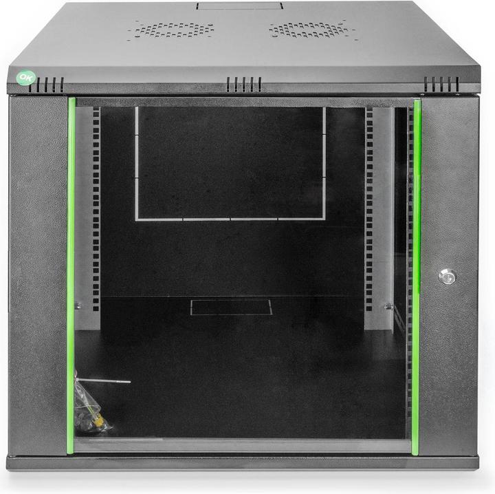 Actual product image Digitus Wall Mounting Cabinets Dynamic Basic Series - 600x600 mm (WxD) (9 RU, 19 inch rack)