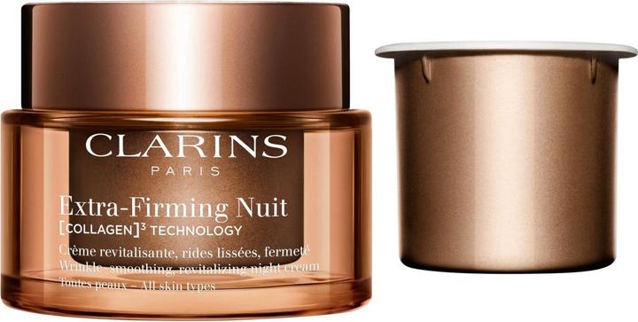 Image du produit Clarins Extra-Firming Nuit (COLLAGEN)³ TECHNOLOGY Crème Toutes Peaux Refill (50 ml, Crème de nuit)