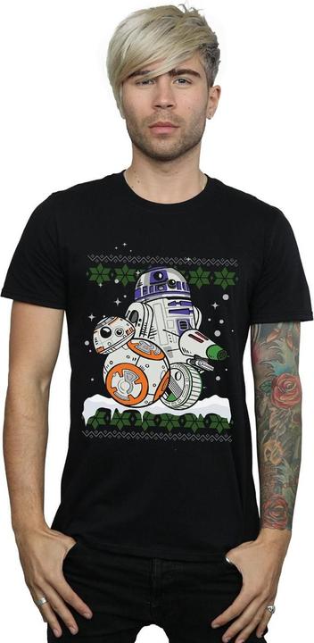 Produktbild Star Wars The Rise Of Skywalker Rolling This Christmas TShirt (5XL)