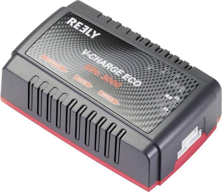 Reely V-CHARGE ECO LiPo 3000 model charger 230 V 3 A LiPo