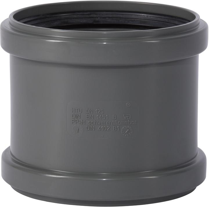 Produktbild Ostendorf HTsafe-Überschiebmuffe U DN/OD 125 (Rohrverschraubung)