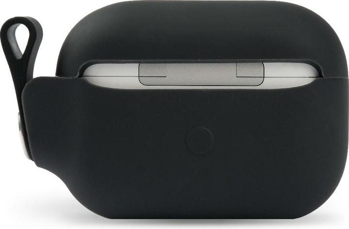 Produktbild Moshi Pebbo Schutzhülle für Airpods Pro 2 - Silikon - Schwarz (Kopfhörer Tasche)