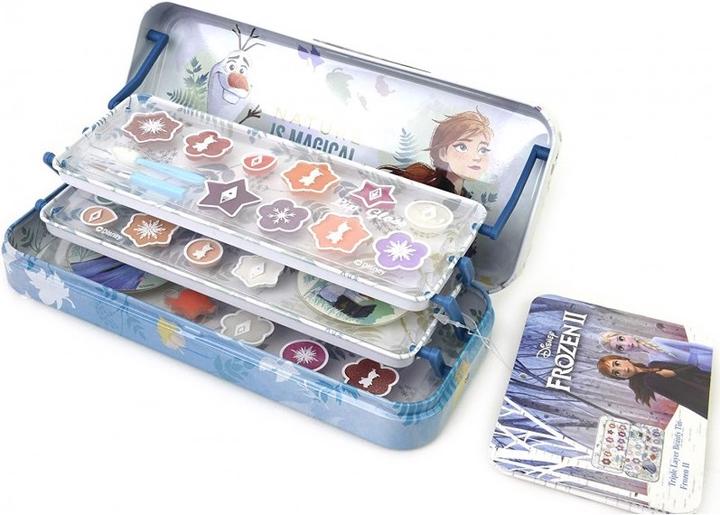 Actual product image Vedes Frozen II XL cosmetic jar 3 level