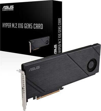Actual product image ASUS HYPER M.2 X16 GEN 5 CARD