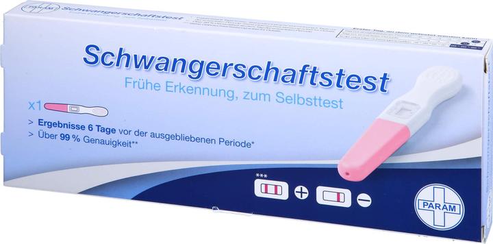 Produktbild Schwangerschaftsfruehtest, 1 St TES (1 x)