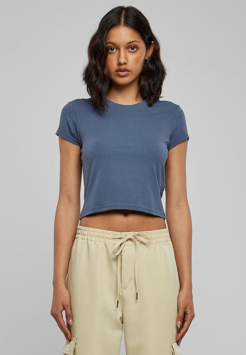 Image du produit Urban Classics Tee croisé en jersey stretch pour femme (L)