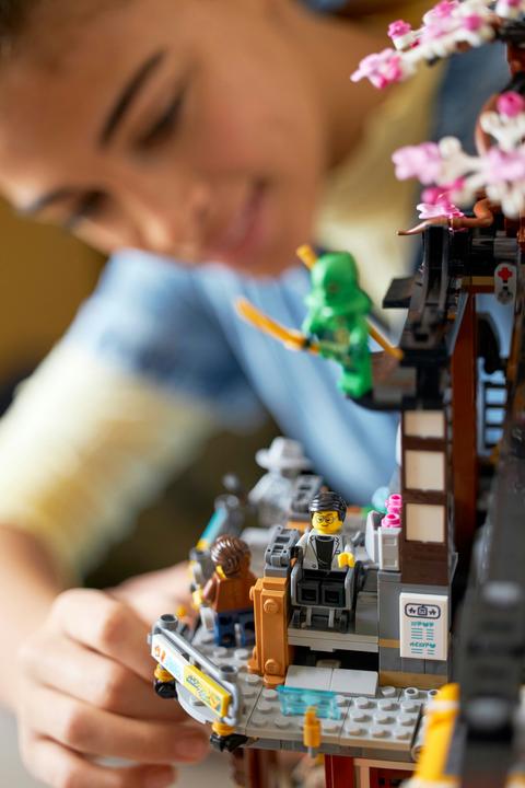Actual product image LEGO Ninjago - Markets in the City (71799, LEGO Ninjago, LEGO Rare Sets)