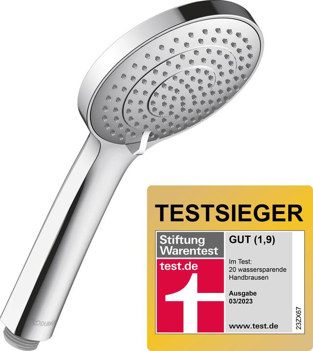 Produktbild Duravit Handbrause (3 Strahlarten, 8.80 l/min)