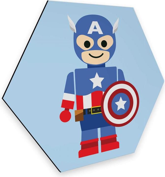 Produktbild Trenddeko Captain America Spielzeug (25 x 22 cm)