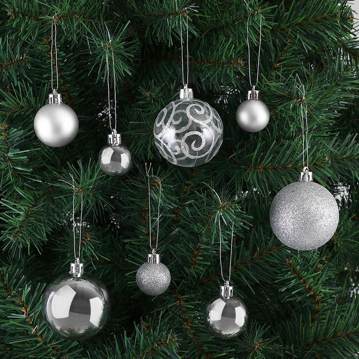 Produktbild Deuba Weihnachtsbaumkugeln (102 -teilig)