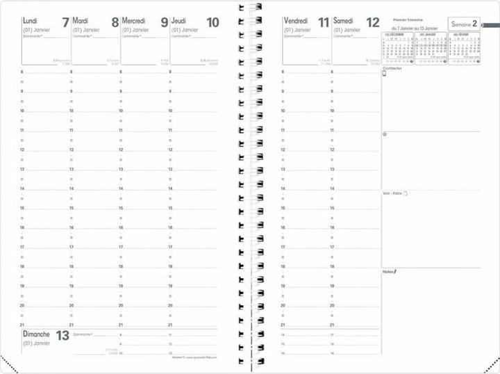 Actual product image Quo Vadis Agenda Ministre Impala (French)