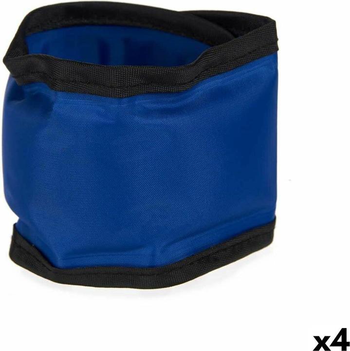 Produktbild Mascow Hundehalsband Blau Schwarz PVC Gel 6,3 x 1 x 30 cm Kühlend (4 Stück) (Hund, Hundesport)