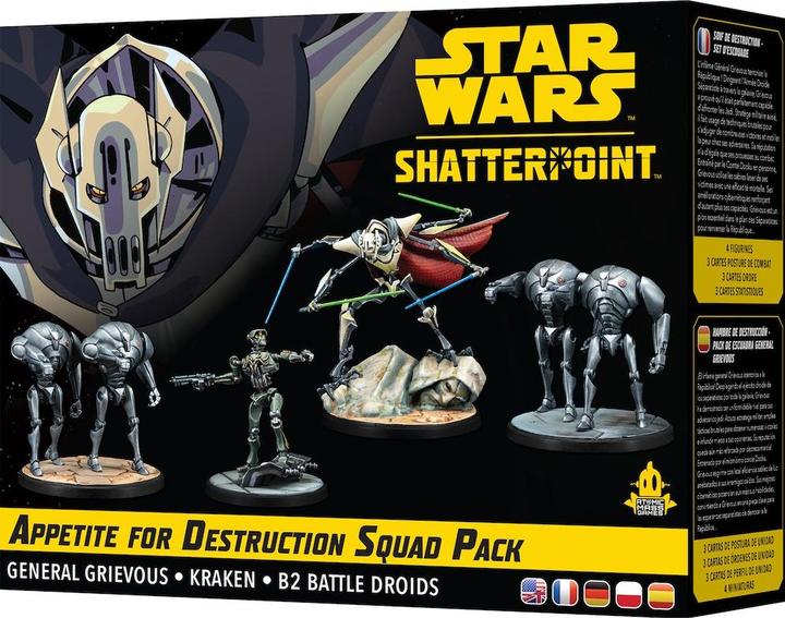 Produktbild Atomic Mass Games Star Wars: Shatterpoint - Appetite for Destruction Squad Pack (Hunger auf Zerstörung) (Multilingual)