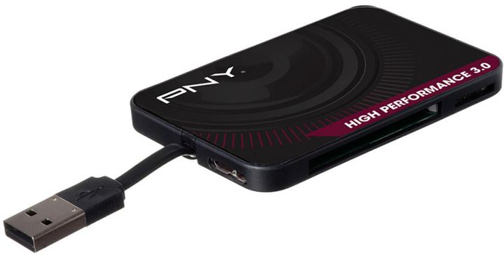 Actual product image PNY Flash Card Reader High Performance 3.0 Formats (USB 3.0)
