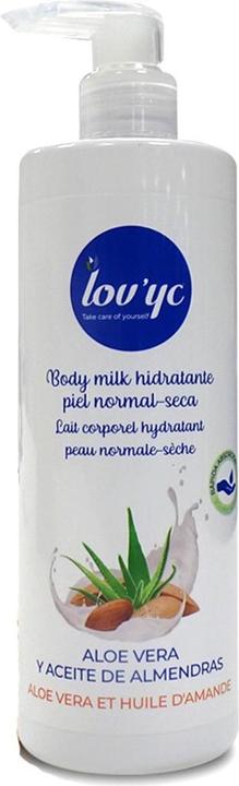 Lov'yc Lovyc Aloe Vera and Almond Body Lotion 400ml for Normal to Dry Skin (Body lotion, 400 ml)