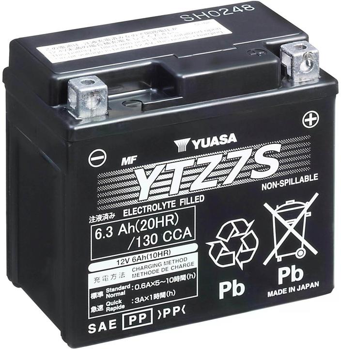 Image du produit Yuasa Agm (12 V, 6.30 Ah, 130 A)