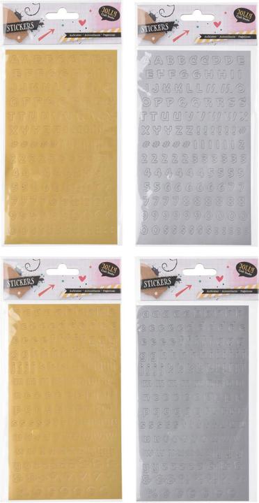 Image du produit Autocollants chiffres et lettres