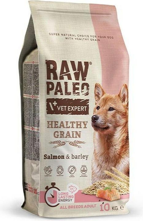 Produktbild Raw Paleo Healthy Grain Adult Salmon & Barley (Adult, 1 Stk., 10000 g)