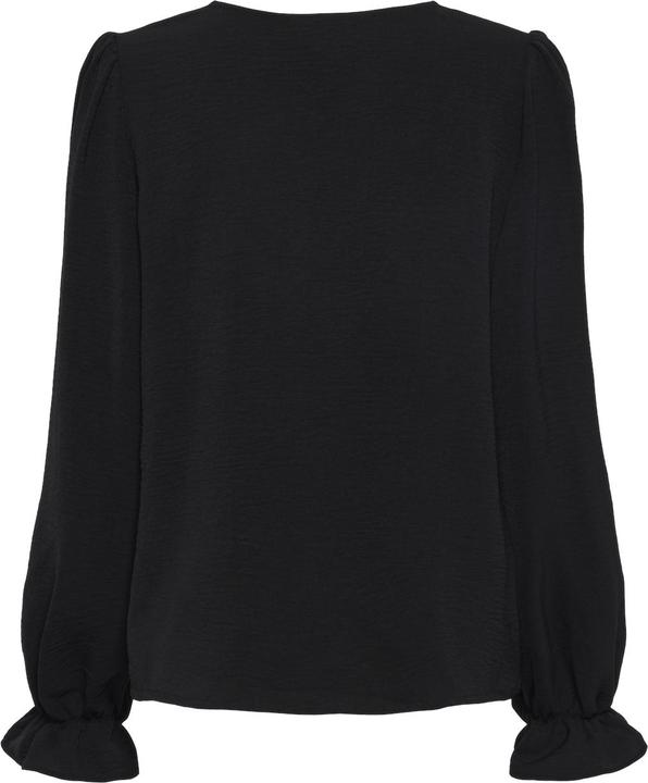 Actual product image Pieces Pctiffany Ls V-Neck Top Noos Bc (S)