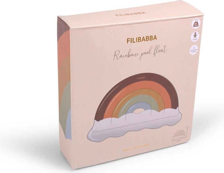 Actual product image Filibabba Rainbow pool float