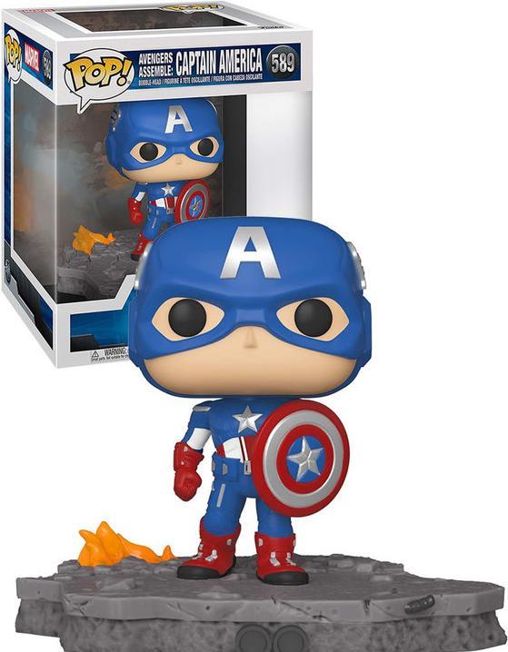 Image du produit Funko Pop! Marvel Avengers : Captain America (Assemble) 589