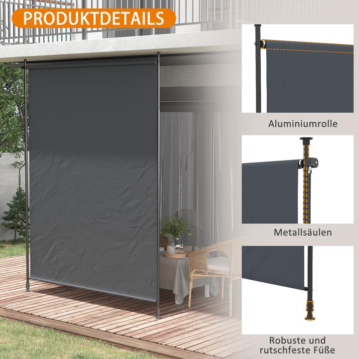 Actual product image Outsunny Side awning (0.04 m)