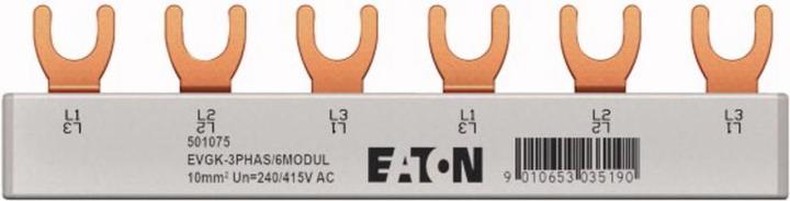 Actual product image Eaton Fork connection 3-phase EVGK-3PHAS/6MODUL
