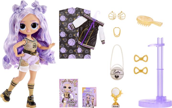 Actual product image MGA L.O.L. Surprise! OMG Sports Doll S3- Sparkle Star