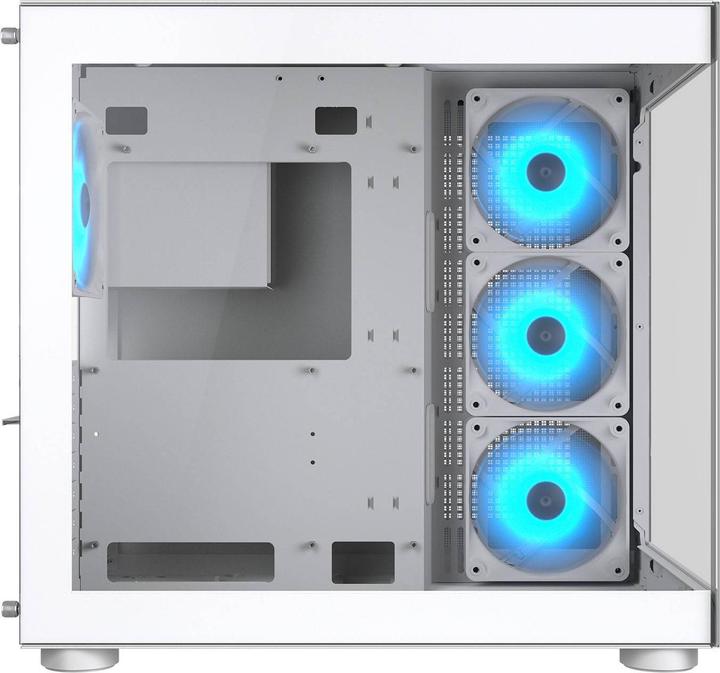 Produktbild Cougar Boitier Moyen Tour ATX FV150 RGB avec panneaux vitrés (Blanc) (ATX, mATX, Mini-ITX)