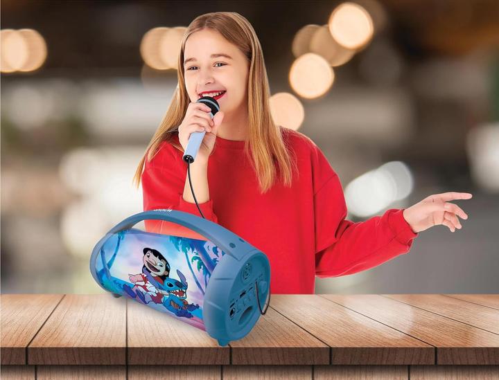 Image du produit Lexibook Enceinte lumineuse Bluetooth® Stitch avec microphone (BTP585DZ)