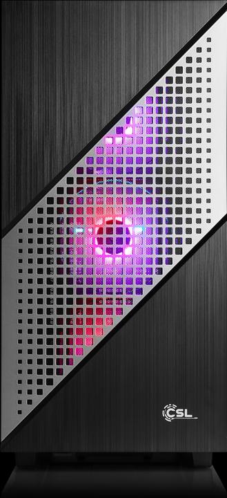 Actual product image CSL Gaming PC M10100 (AMD Ryzen 7 7800X3D, 16 GB, 1000 GB, GeForce RTX 4070)