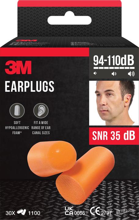 3M Bouchons d'oreille 1100C30 (1 x)