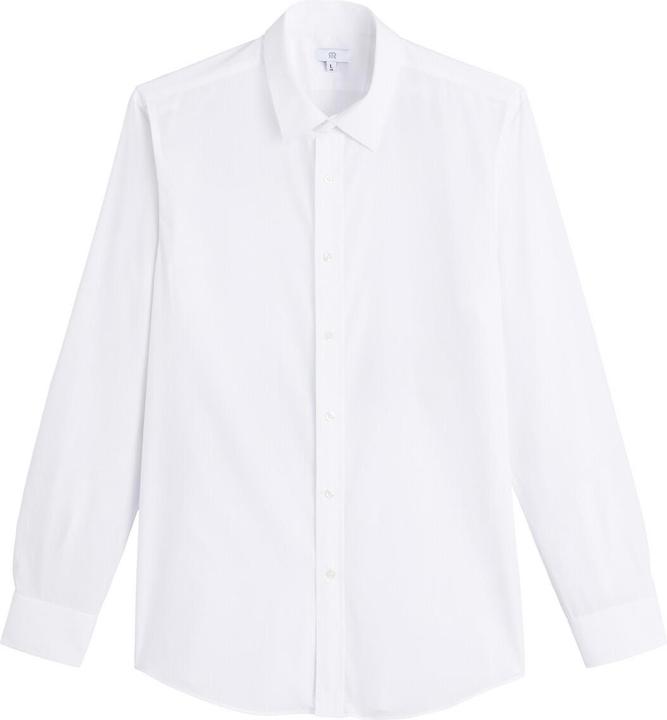 La Redoute Collections Slim-Fit-Hemd mit französischem Kragen