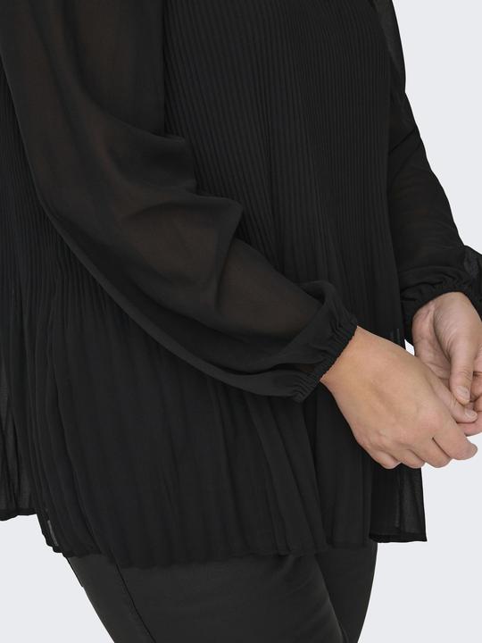 Actual product image Only Regular fit Round neck Elasticated cuffs Balloon sleeves Top Top (46)
