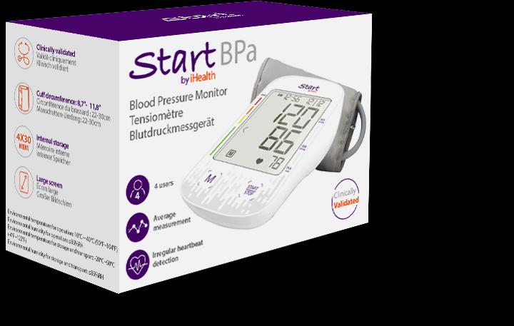 Produktbild Start by iHealth BPa (Blutdruckmessgerät Oberarm)