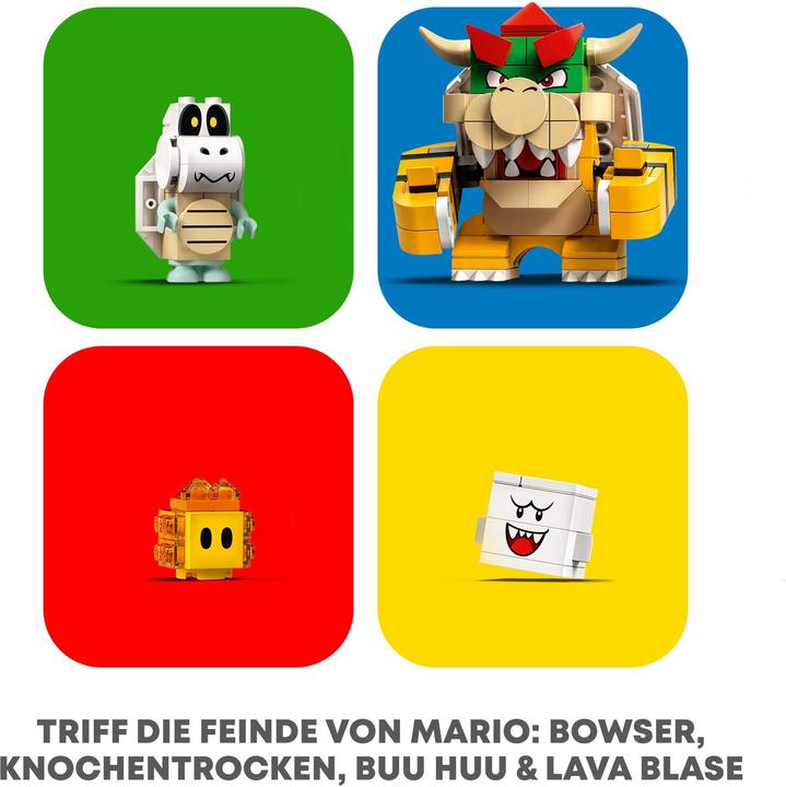 Immagine prodotto LEGO Set di estensione della fortezza di Bowsers (71369, LEGO Super Mario)
