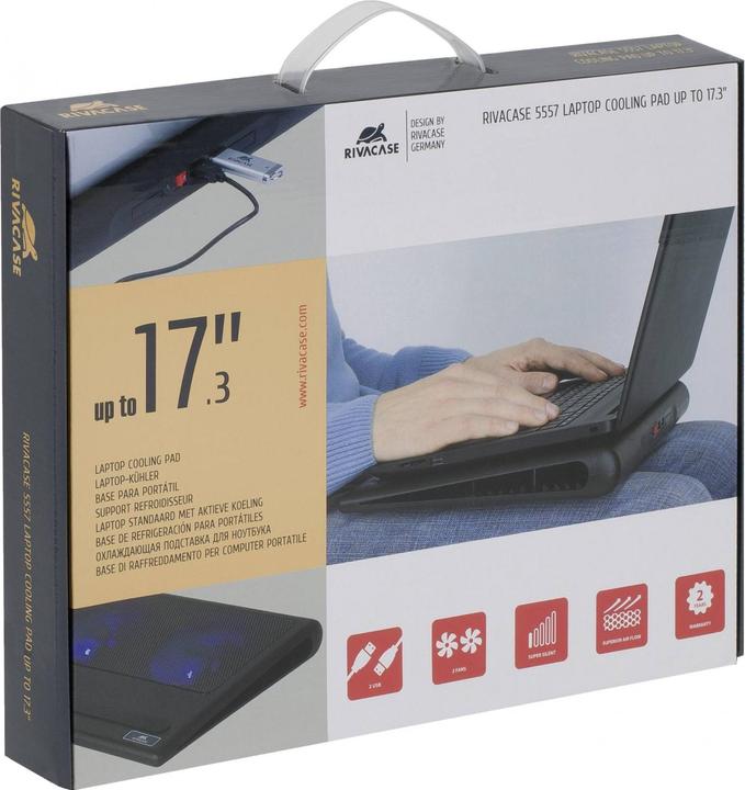 Produktbild Rivacase 5557 cooling pad up to 17.3