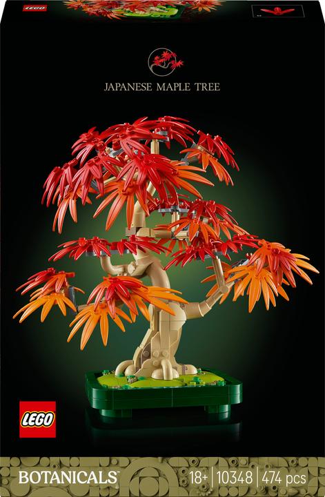 LEGO Japanischer Roter Ahorn - Bonsai-Baum (10348, LEGO Botanical)