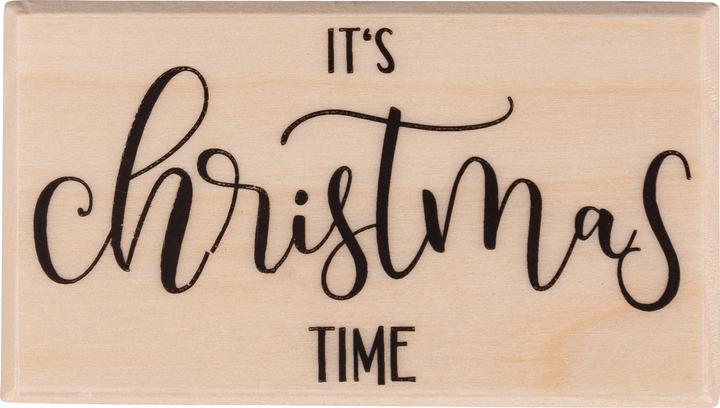 Produktbild Butterer Stempel "It's christmas time"