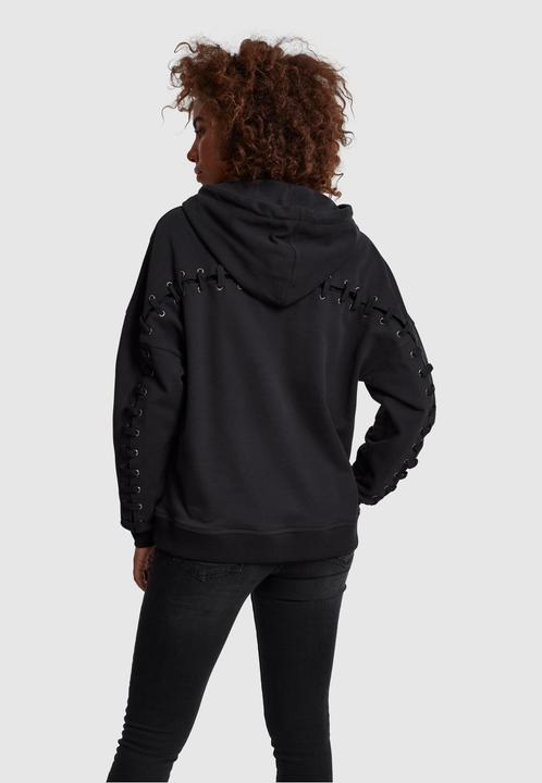 Immagine prodotto Urban Classics Felpa con cappuccio da donna allacciata (XS)
