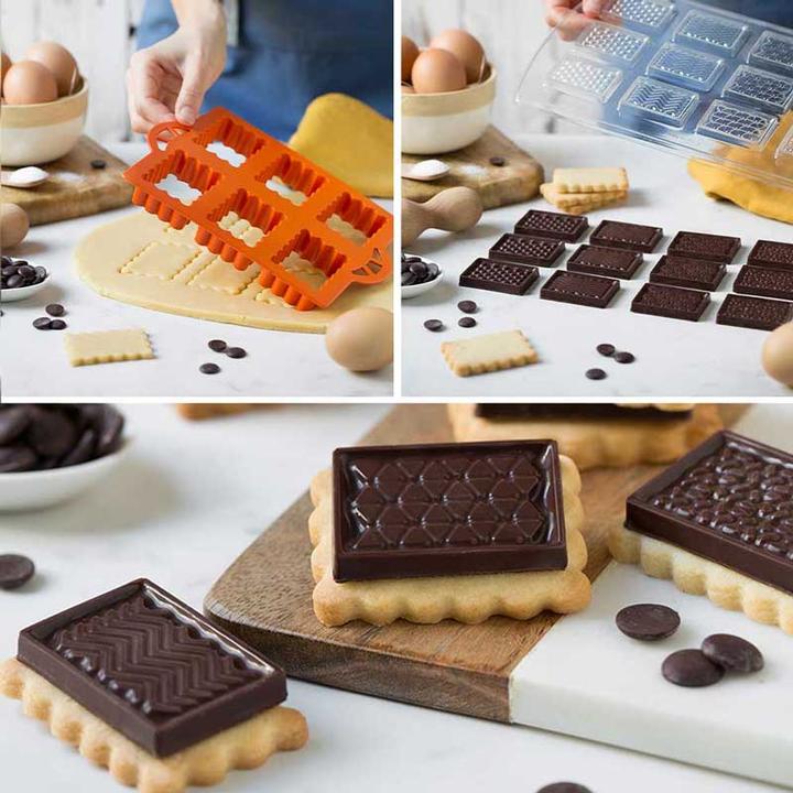 Image du produit Decora Butterkeks Ausstecher und Schokoladenform
