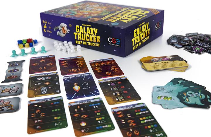 Produktbild Czech games edition CZ118 - Galaxy Trucker 2nd Edition: Immer weiter!, Brettspiel, für 2-4 Spieler (DE-Erweiterung) (Deutsch)