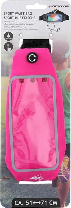 Actual product image Dunlop Sport strap for smartphone electronics 51-71 cm (pink)