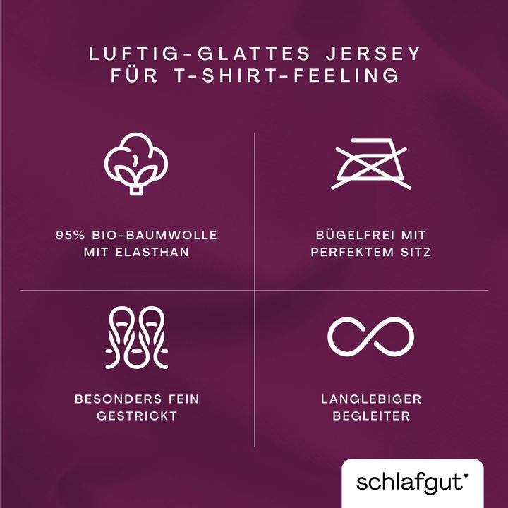 Immagine prodotto schlafgut Knitted Jersey (Copripiumino, 240 x 220 cm)